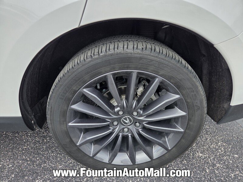 Used 2022 Platinum White Pearl Acura SH-AWD A-SPEC ADV image 7