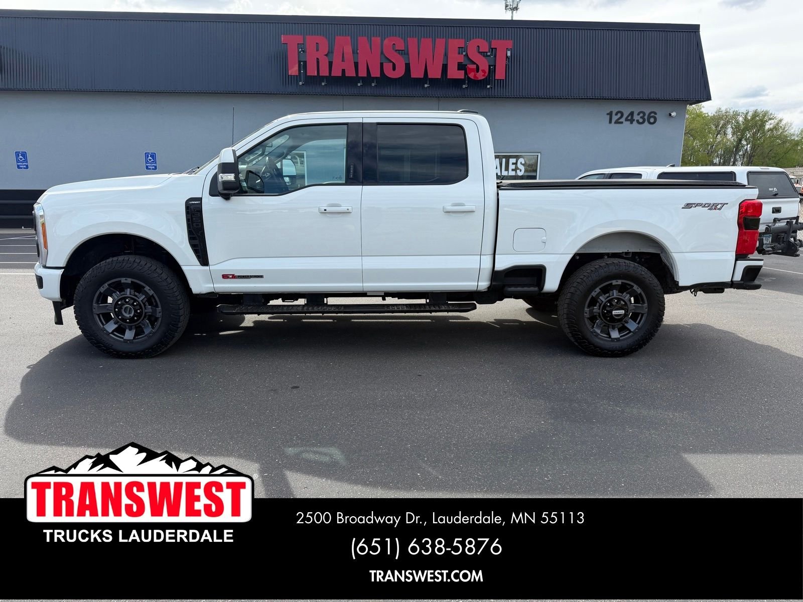 Used 2023 Ford F-350 Super Duty Lariat with VIN 1FT8W3BMXPEC25266 for sale in Minneapolis, Minnesota