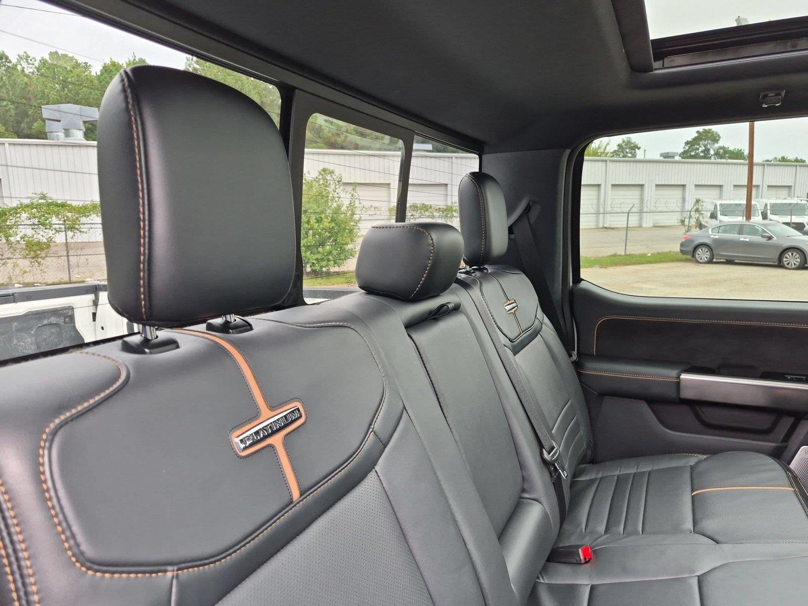 Used 2023 Star White Metallic Tri-Coat Ford Platinum image 35