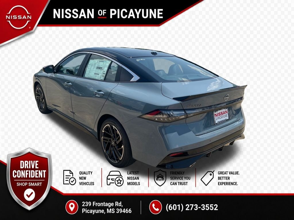 New 2026 Atlantic Gray Metallic / Super Black Two-tone Nissan SR image 3