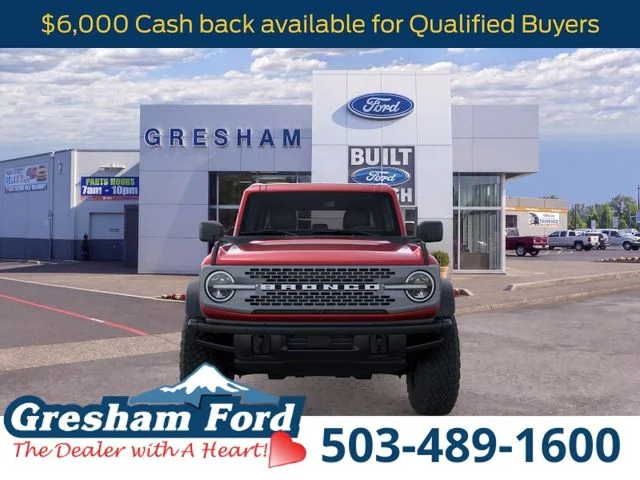 New 2025 Ruby Red Metallic Tinted Clearcoat Ford Badlands image 6