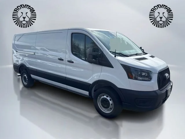 New 2025 Oxford White Ford Cargo Van image 3