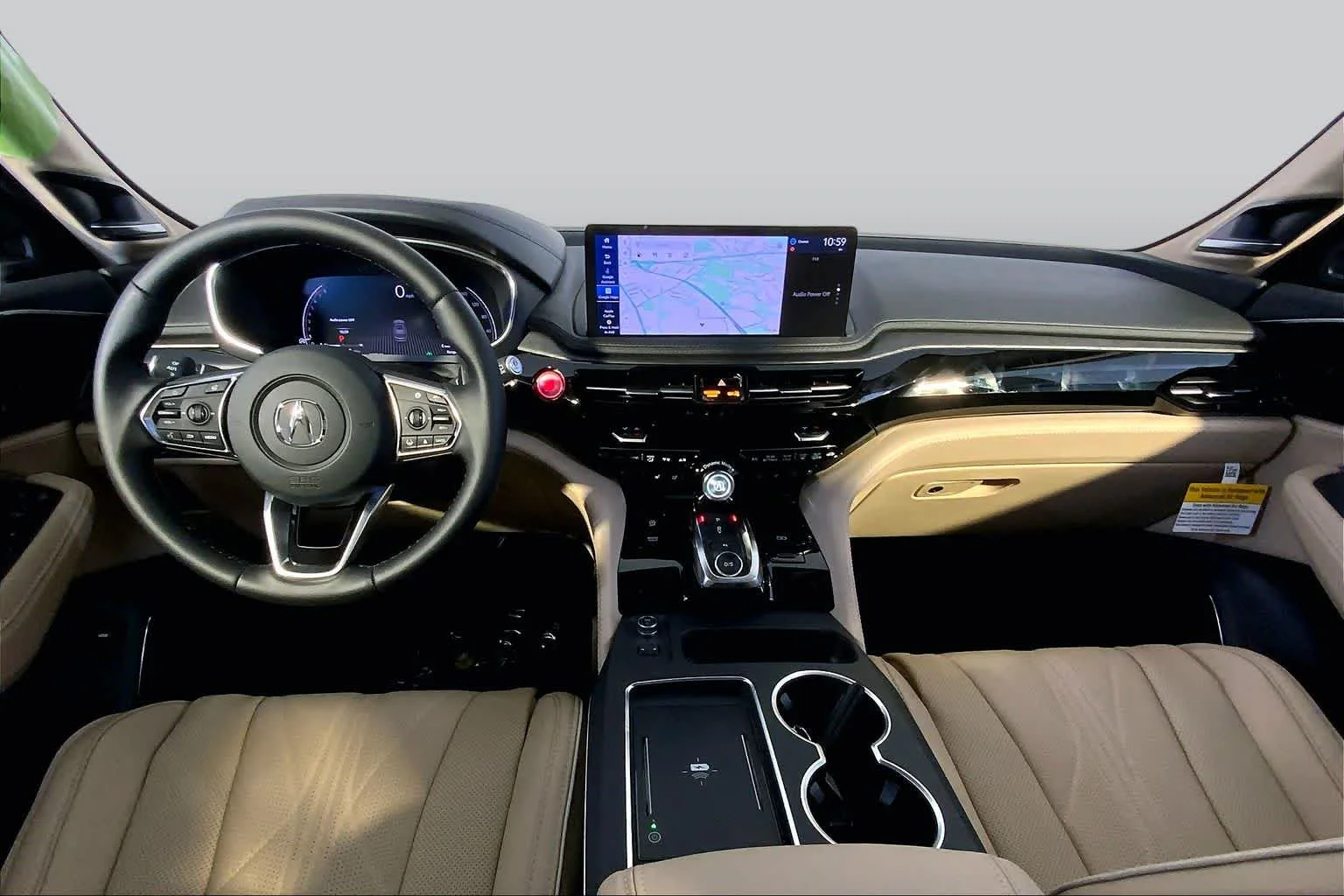 New 2026 Platinum White Pearl Acura With Advance Package image 8