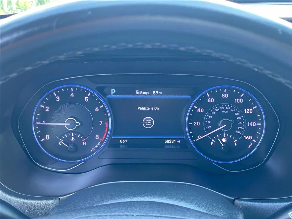 Used 2022 Abyss Black Pearl Hyundai SEL image 18