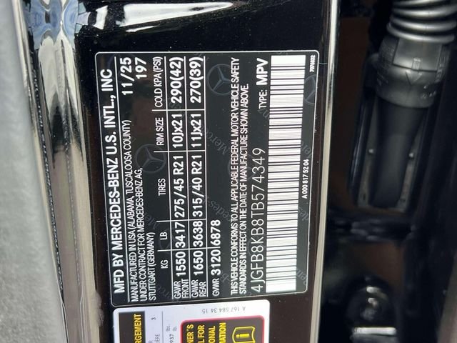 New 2026 Obsidian Black Metallic Mercedes-Benz AMG® GLE 63 S 4MATIC+ SUV image 21