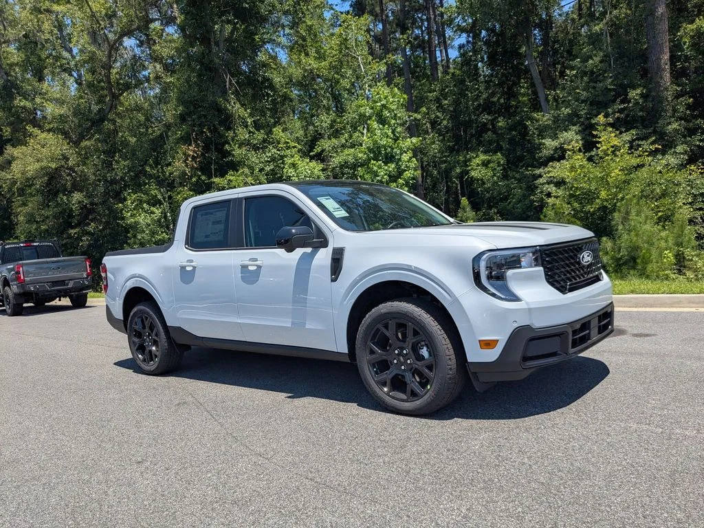 New 2026 Space White Metallic Ford Lariat image 2