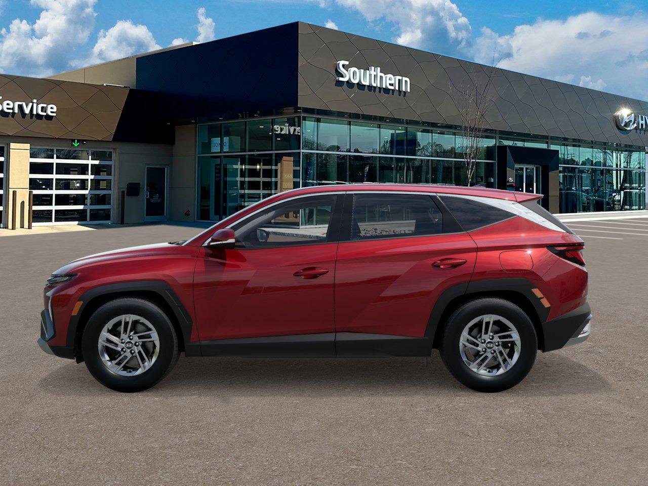 New 2026 Red Hyundai SE AWD image 3