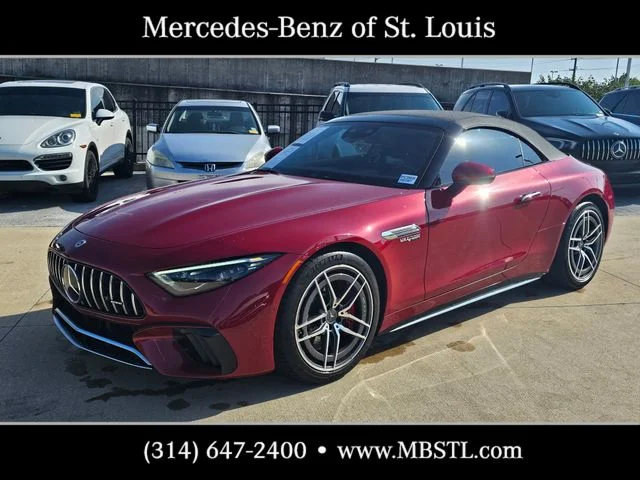 Certified Used 2022 Red Mercedes-Benz SL 55 AMG® image 5