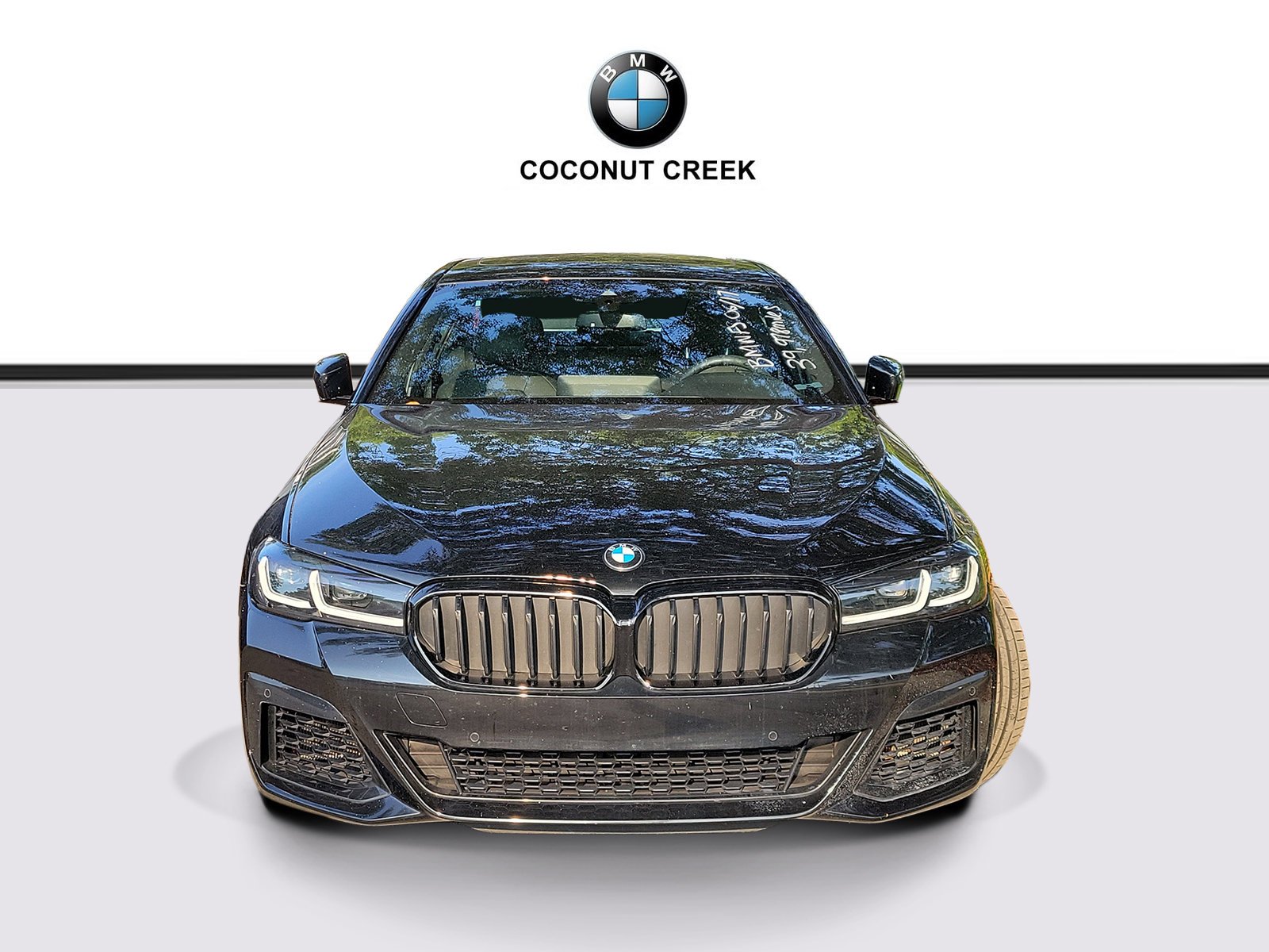 Certified Used 2023 Black Sapphire Metallic BMW 540i image 2