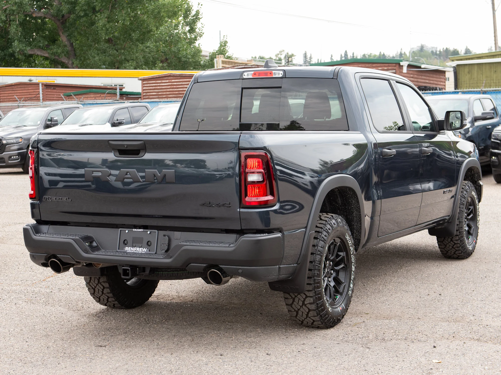 New 2026 Blue RAM Rebel* Crew Cab 4x4, Heated Seats/Wheel, 33 Inch A/T Tires, 1 Inch Factory Suspension Lift image 9