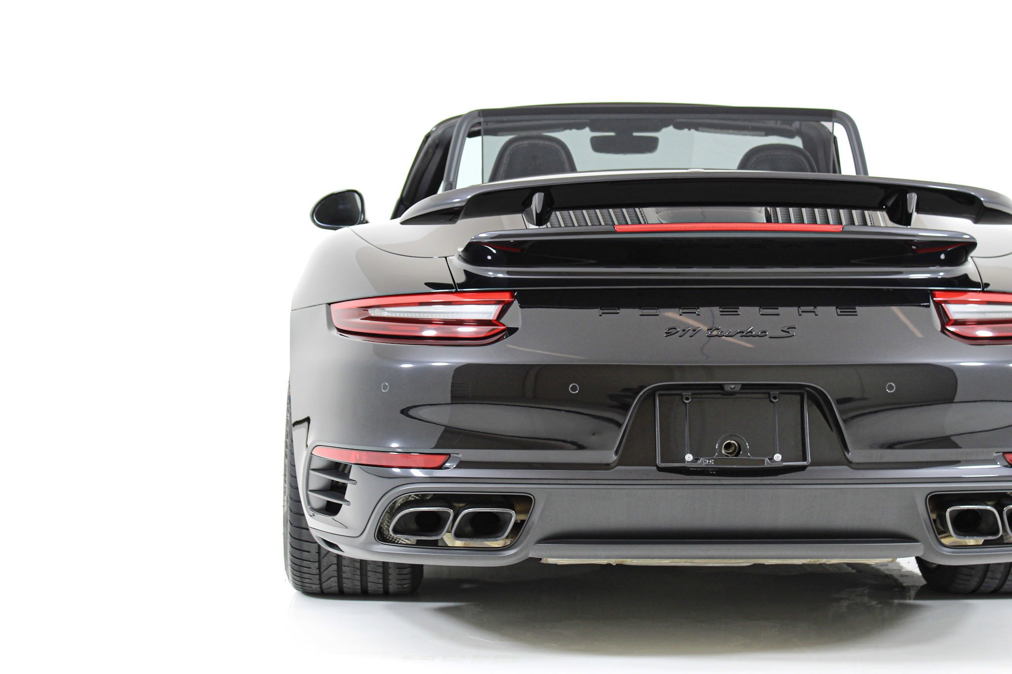 Used 2019 Black Porsche Turbo S Cabriolet image 25
