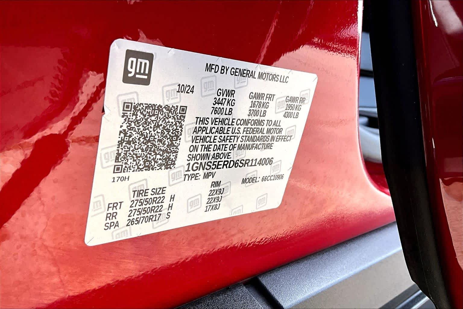 Used 2025 Radiant Red Tintcoat Chevrolet RST image 70