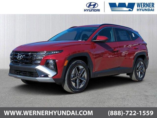 New 2025 Red Hyundai SEL image 1