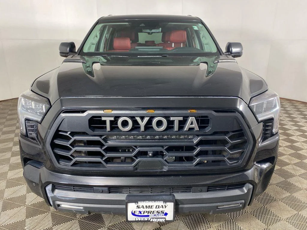 Used 2023 Midnight Black Metallic Toyota TRD Pro image 30