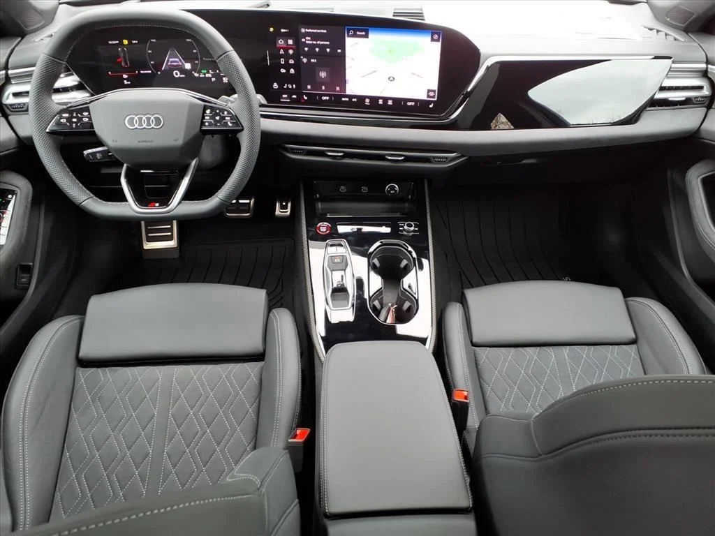 New 2025 Mythos Black Metallic Audi Premium Plus image 8