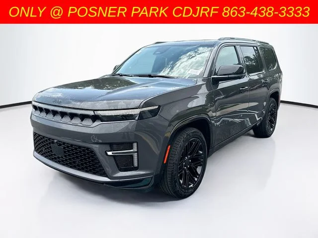 New 2026 Baltic-Gray Metallic Clear-Coat Exterior Paint Jeep Grand Wagoneer image 1