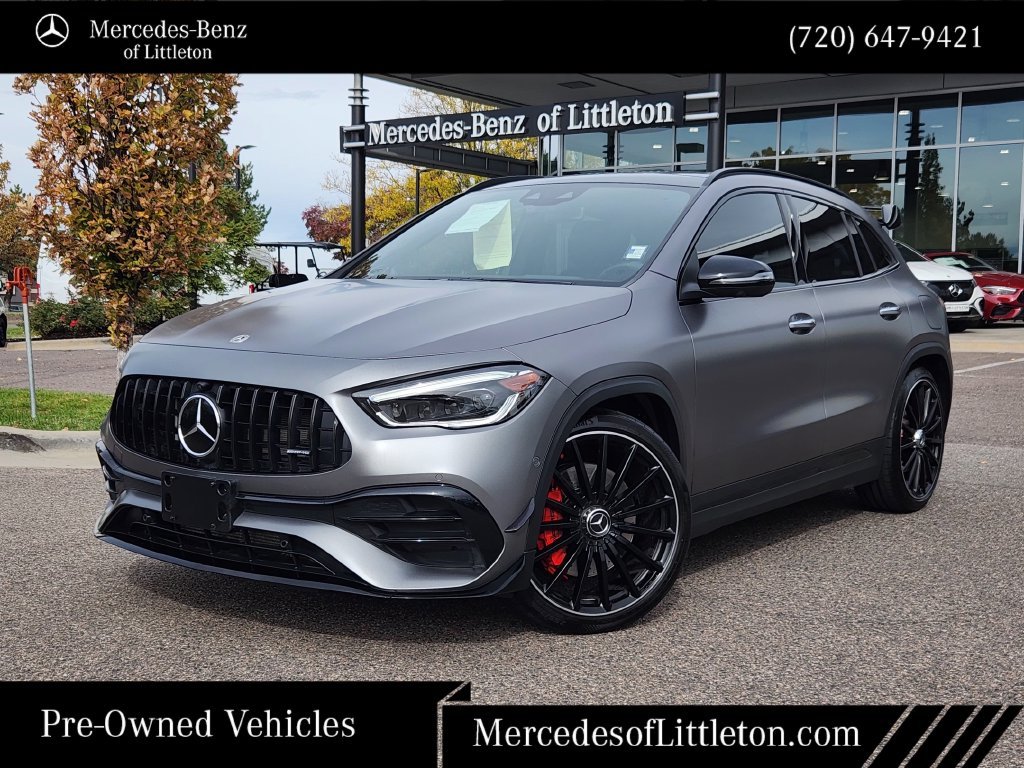 Used 2023 Gray Mercedes-Benz GLA 45 AMG® image 1