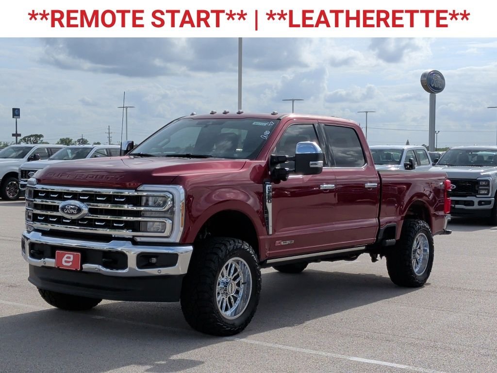 New 2026 Ruby Red Metallic Tinted Clearcoat Ford F-250® Lariat® image 3
