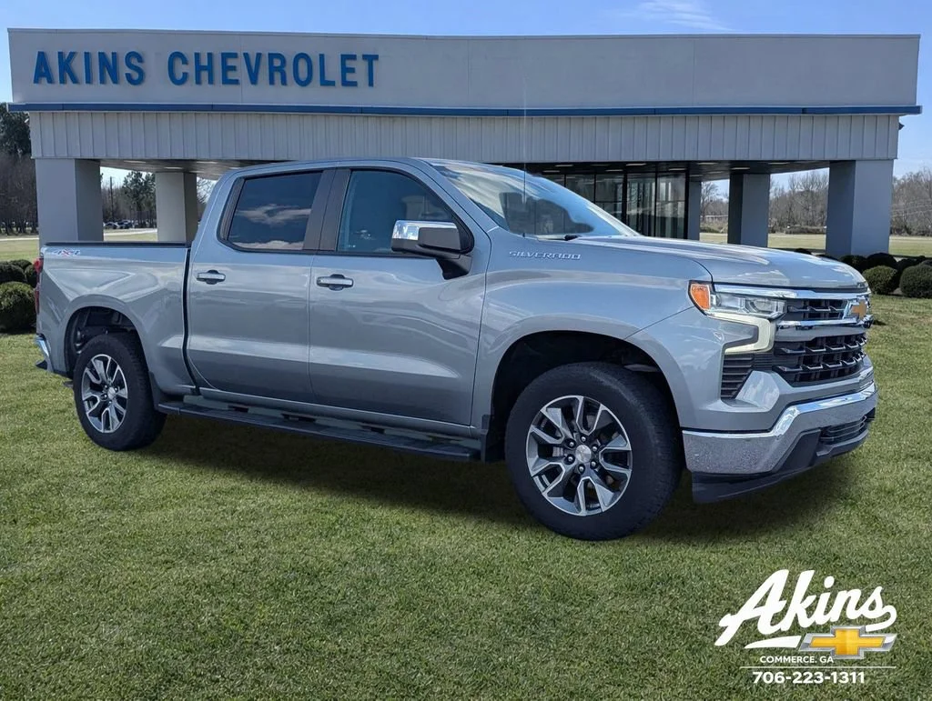 Used 2023 STERLING GRAY METALLIC Chevrolet LT image 1
