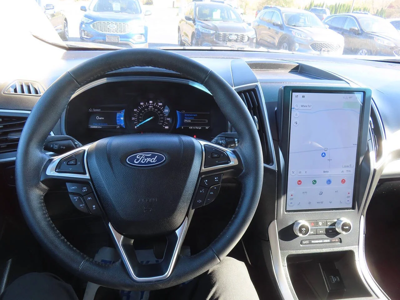 Used 2022 Atlas Blue Ford SEL AWD 4dr Crossover image 16