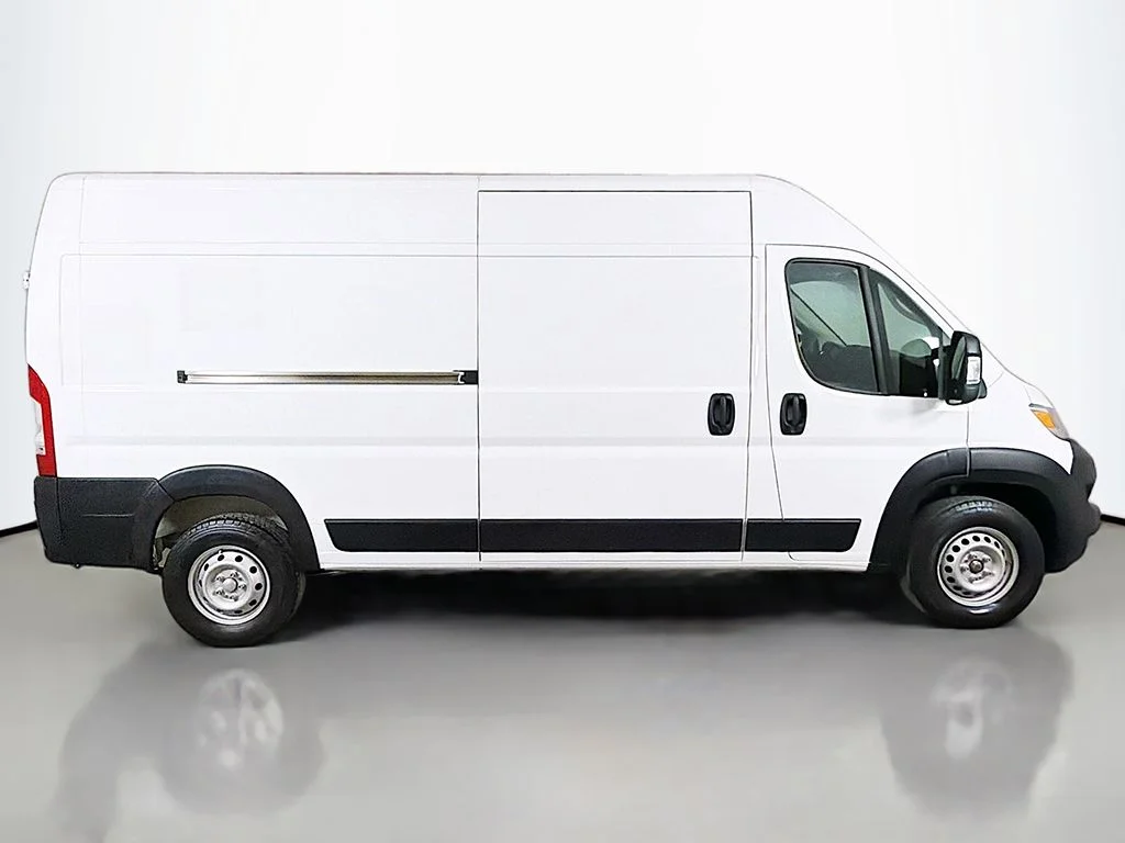 Used 2025 Bright White Clearcoat Ram High Roof image 11