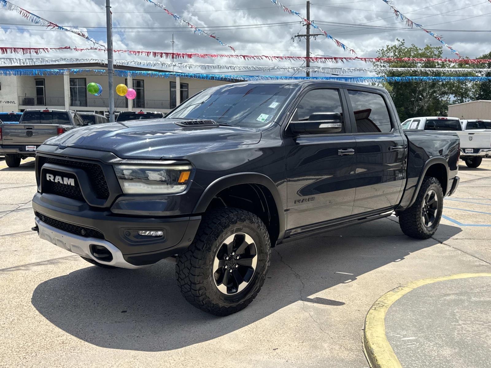 Used 2021 Maximum Steel Metallic Clearcoat Ram Rebel image 3