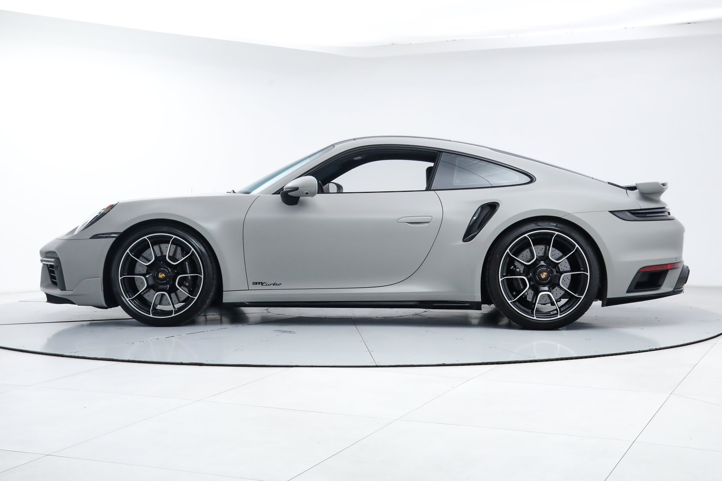 Used 2024 Gray Porsche Turbo Coupe image 2