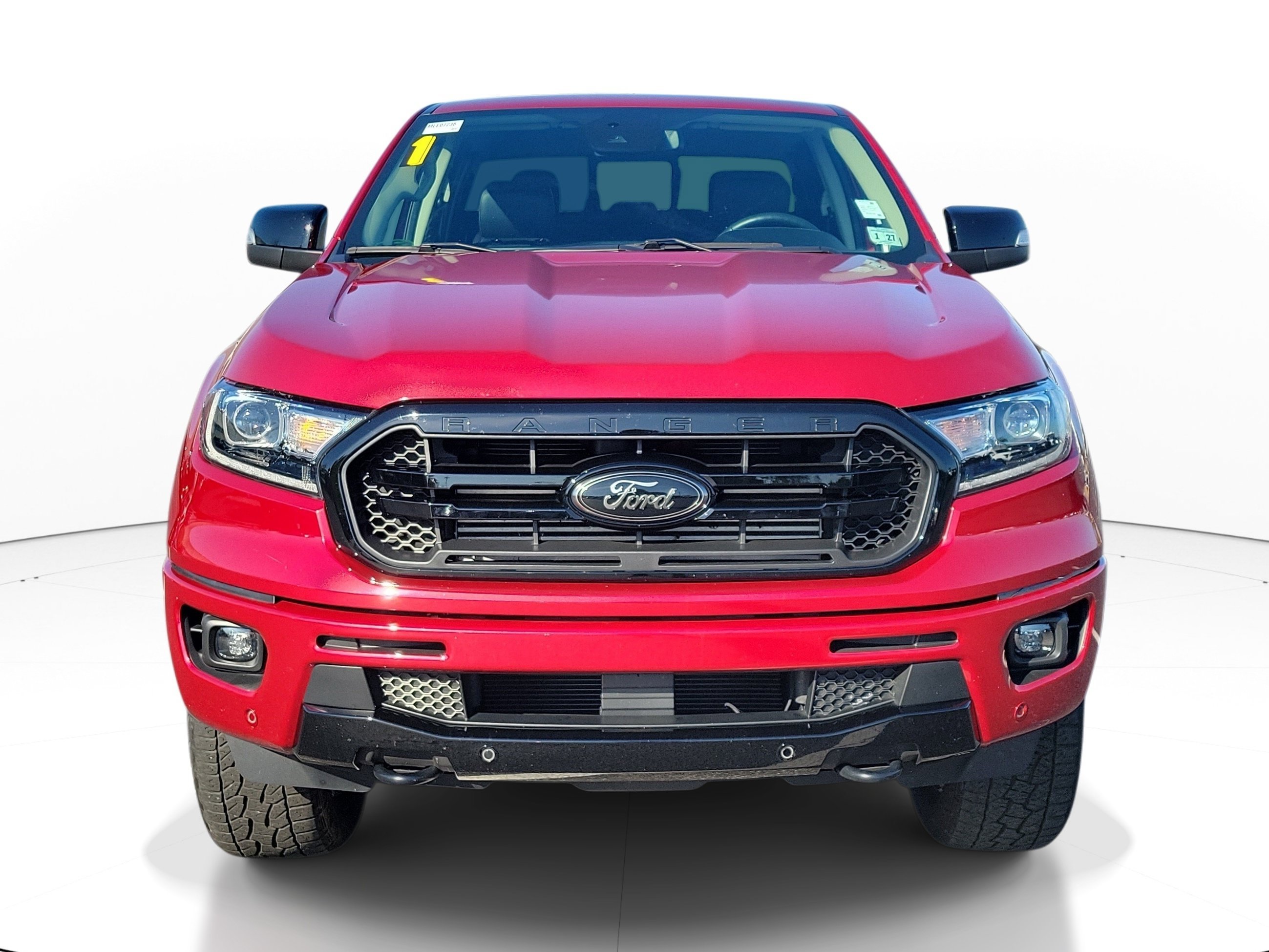 Used 2021 Red Metallic Ford Lariat image 1
