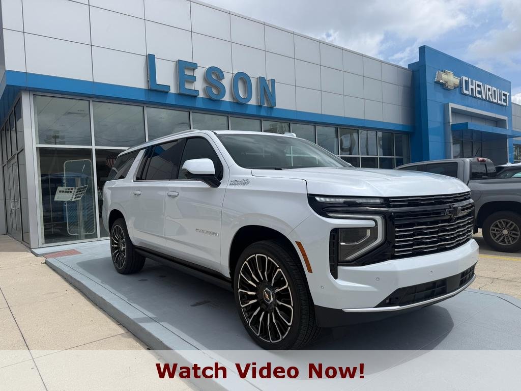 New 2026 Polar White Tricoat Chevrolet High Country image 1