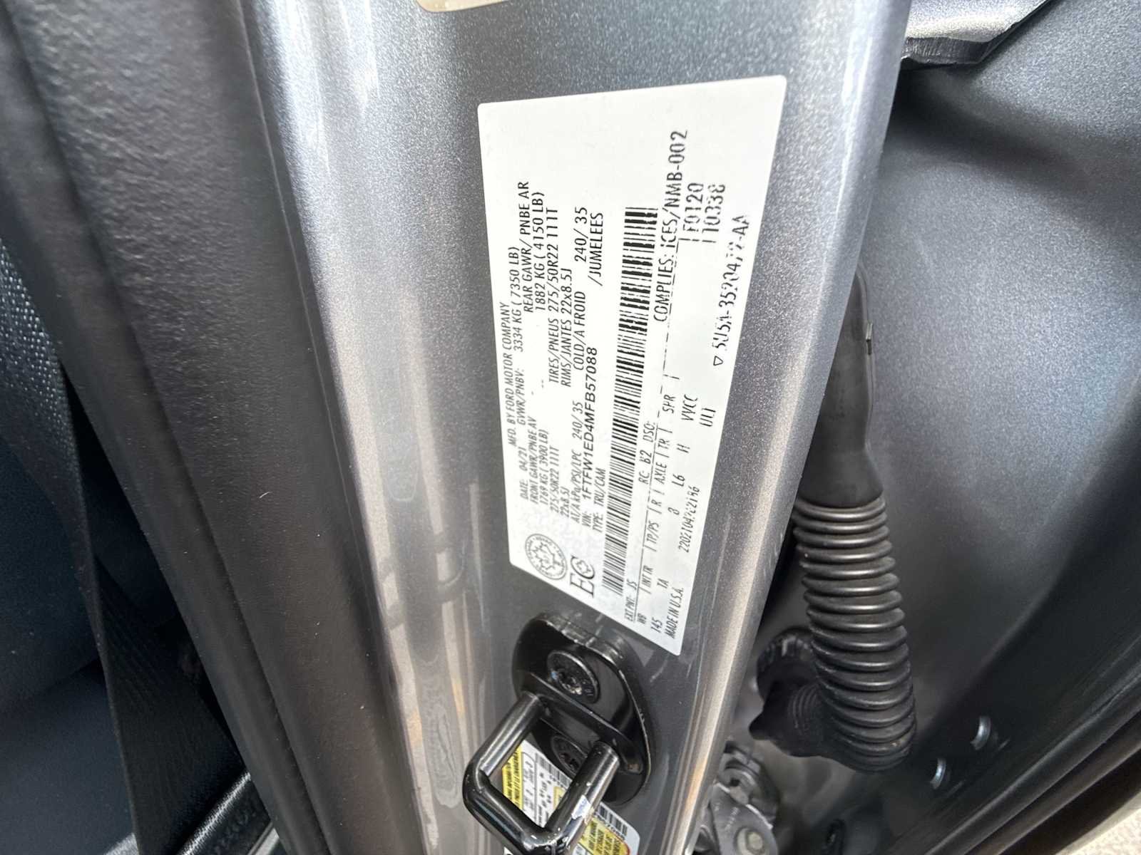 Used 2021 Silver Ford Limited image 33