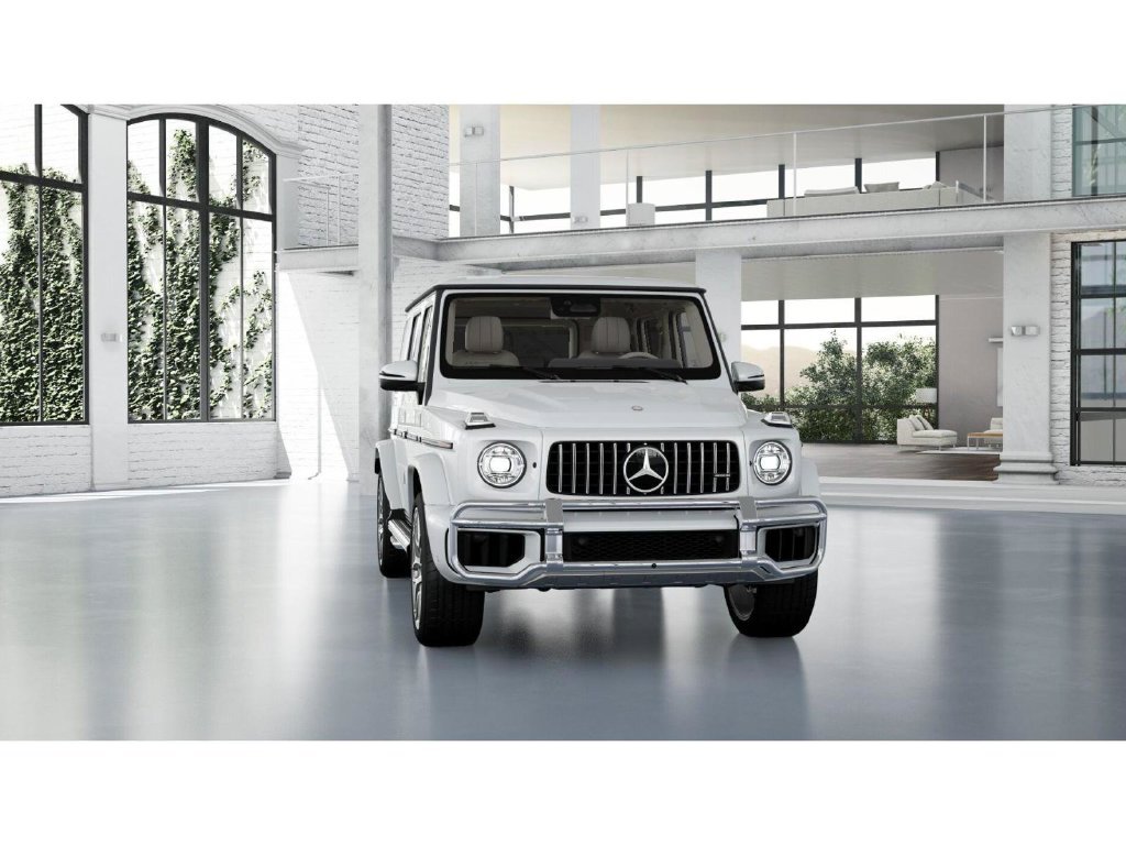 New 2027 MANUFAKTUR Moonlight White Metallic Mercedes-Benz AMG® G 63 SUV image 8