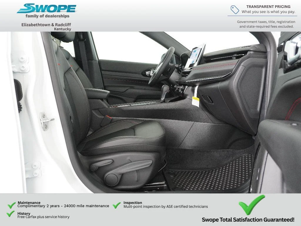 New 2026 Bright White Clear-Coat Exterior Paint Jeep Trailhawk image 10
