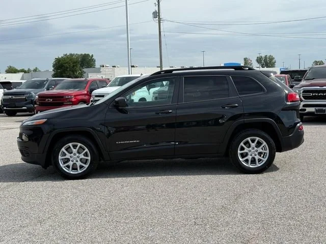 Used 2016 Jeep Cherokee Sport with VIN 1C4PJLAB3GW351988 for sale in Granite City, IL