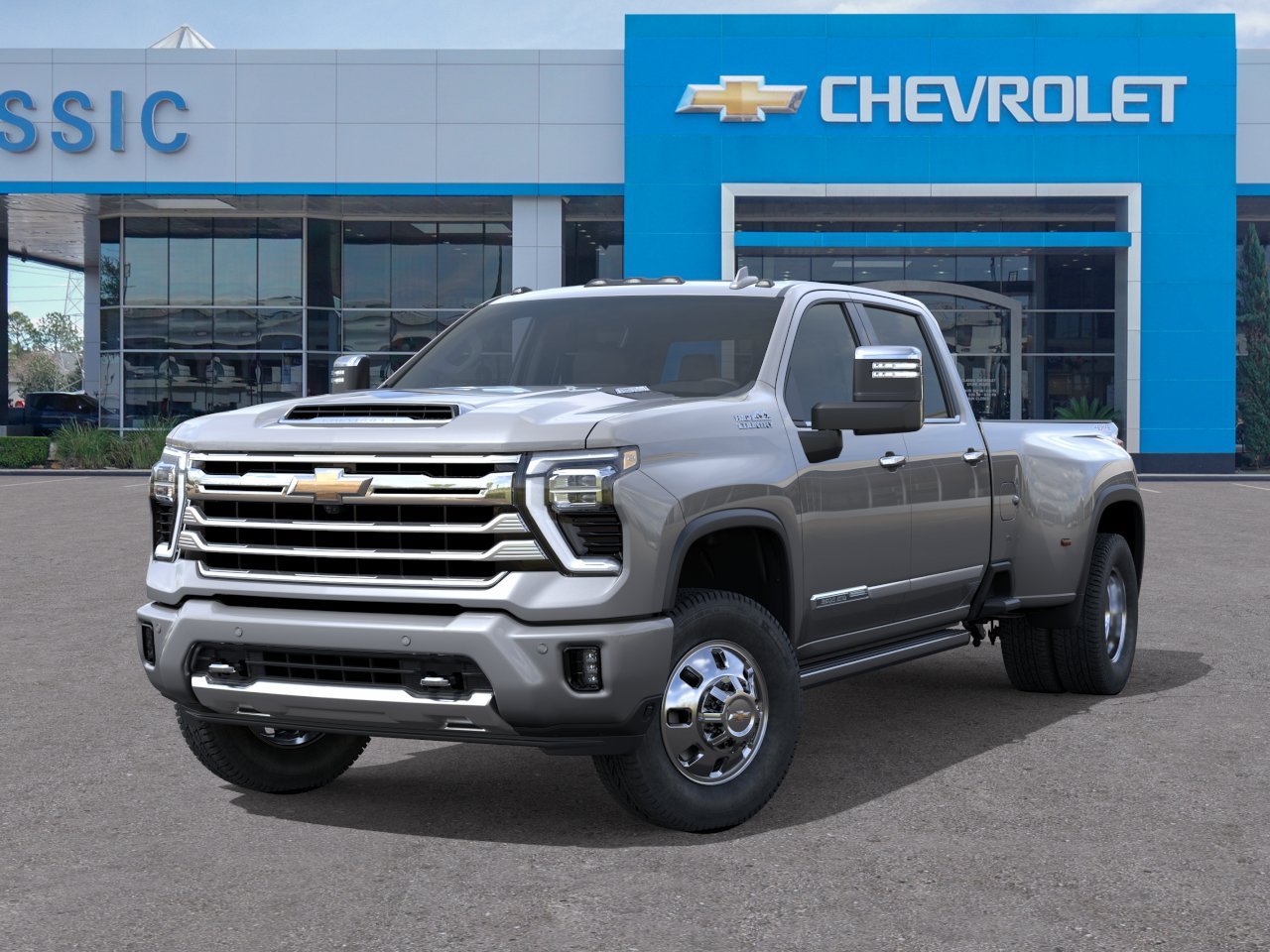 2026 Chevrolet Silverado 3500 HD High Country DRW Gray at Classic Elite Chevrolet Hwy 6