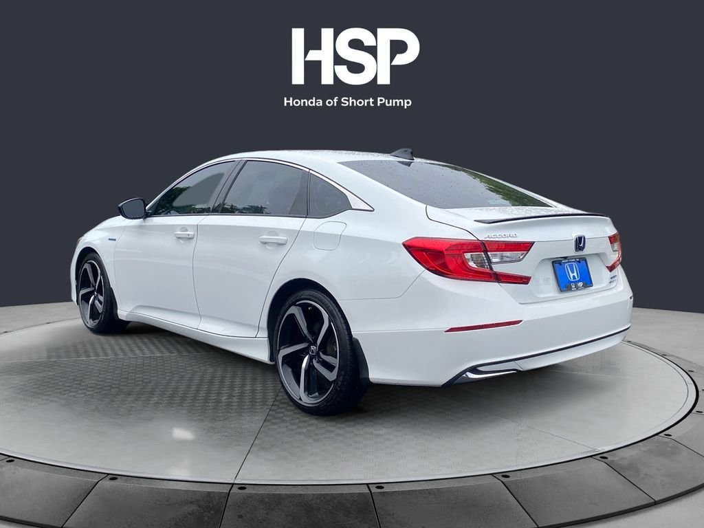 Used 2022 Platinum White Pearl Honda Sport image 3