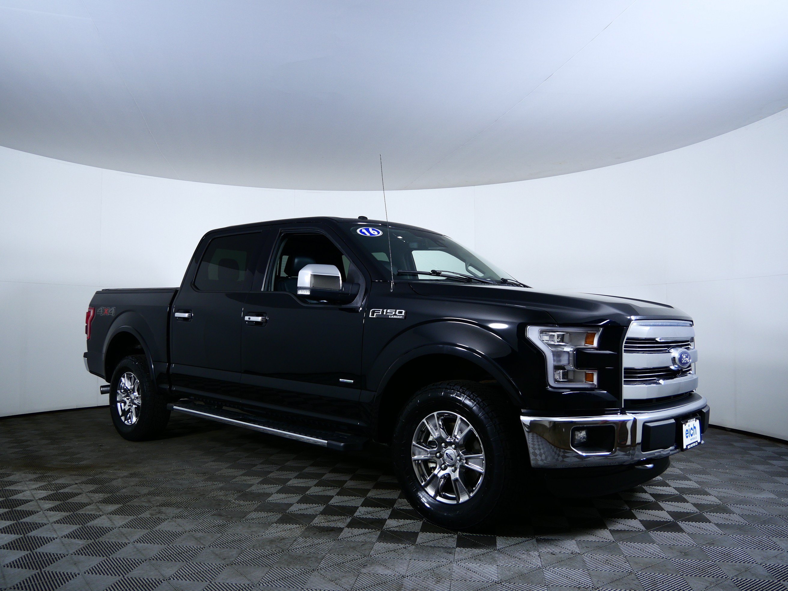 Used 2016 Shadow Black Ford Lariat image 1
