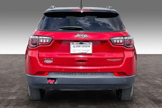 Used 2025 Red Jeep Trailhawk image 4