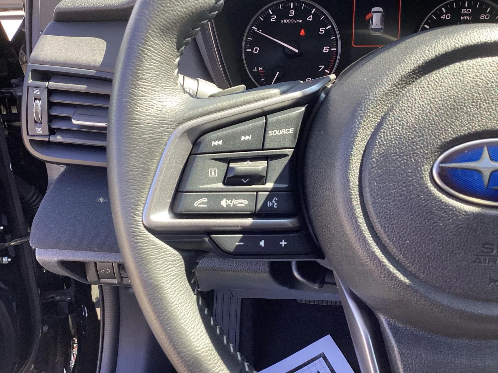 Used 2025 Crystal Black Silica Subaru Premium image 17
