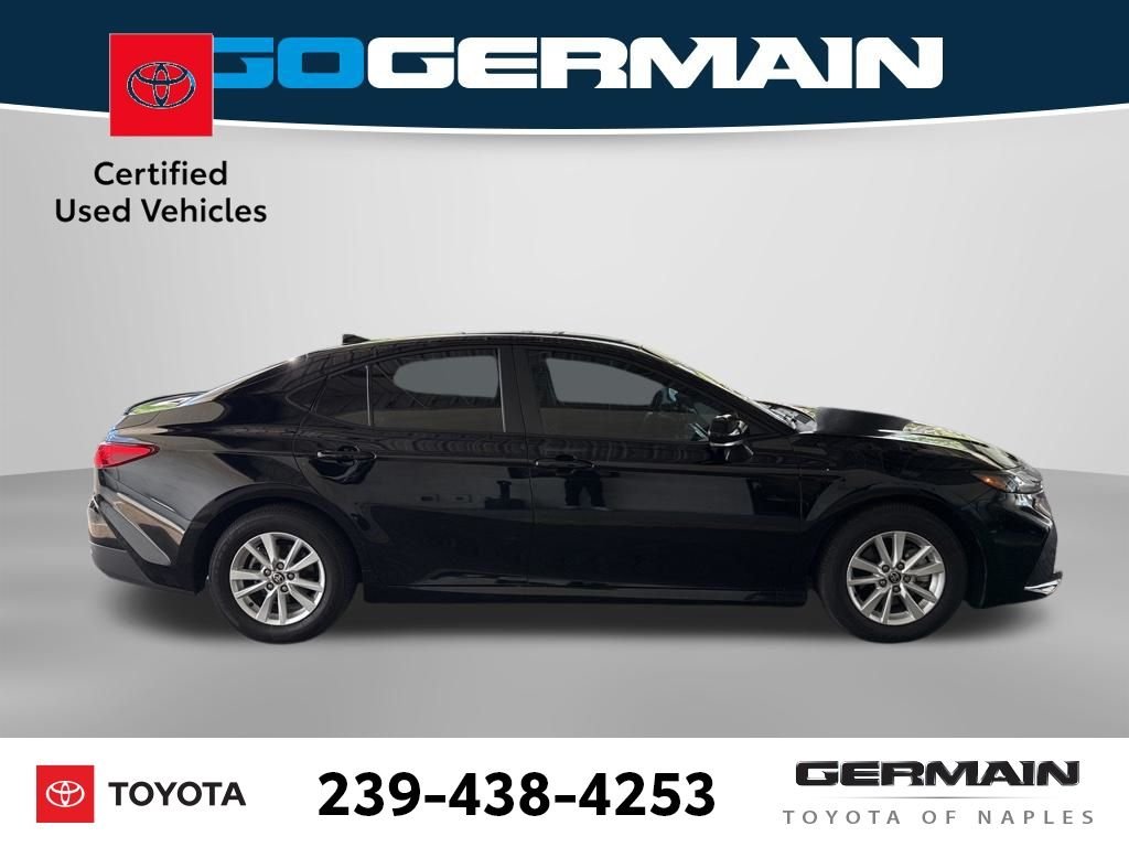 Certified Used 2025 Black Toyota LE image 8