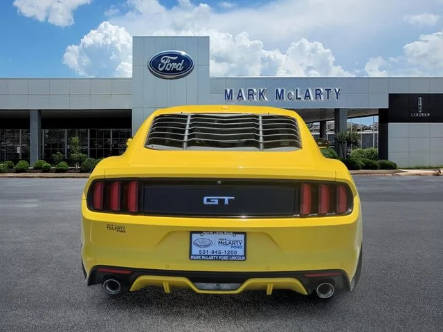 Used 2015 Yellow Ford GT Premium image 4