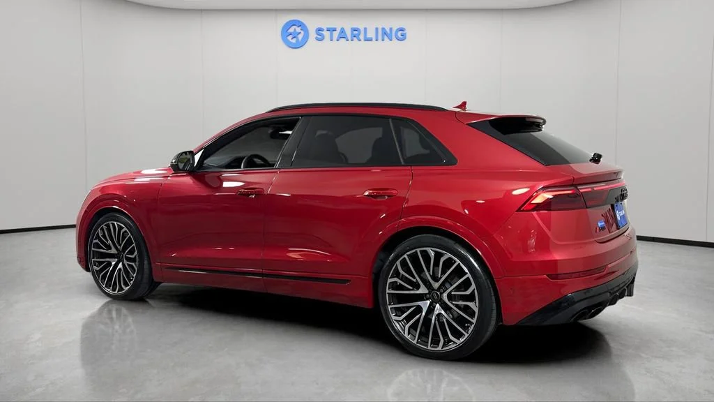 Used 2025 Red Audi Premium Plus 4.0 TFSI quattro image 4