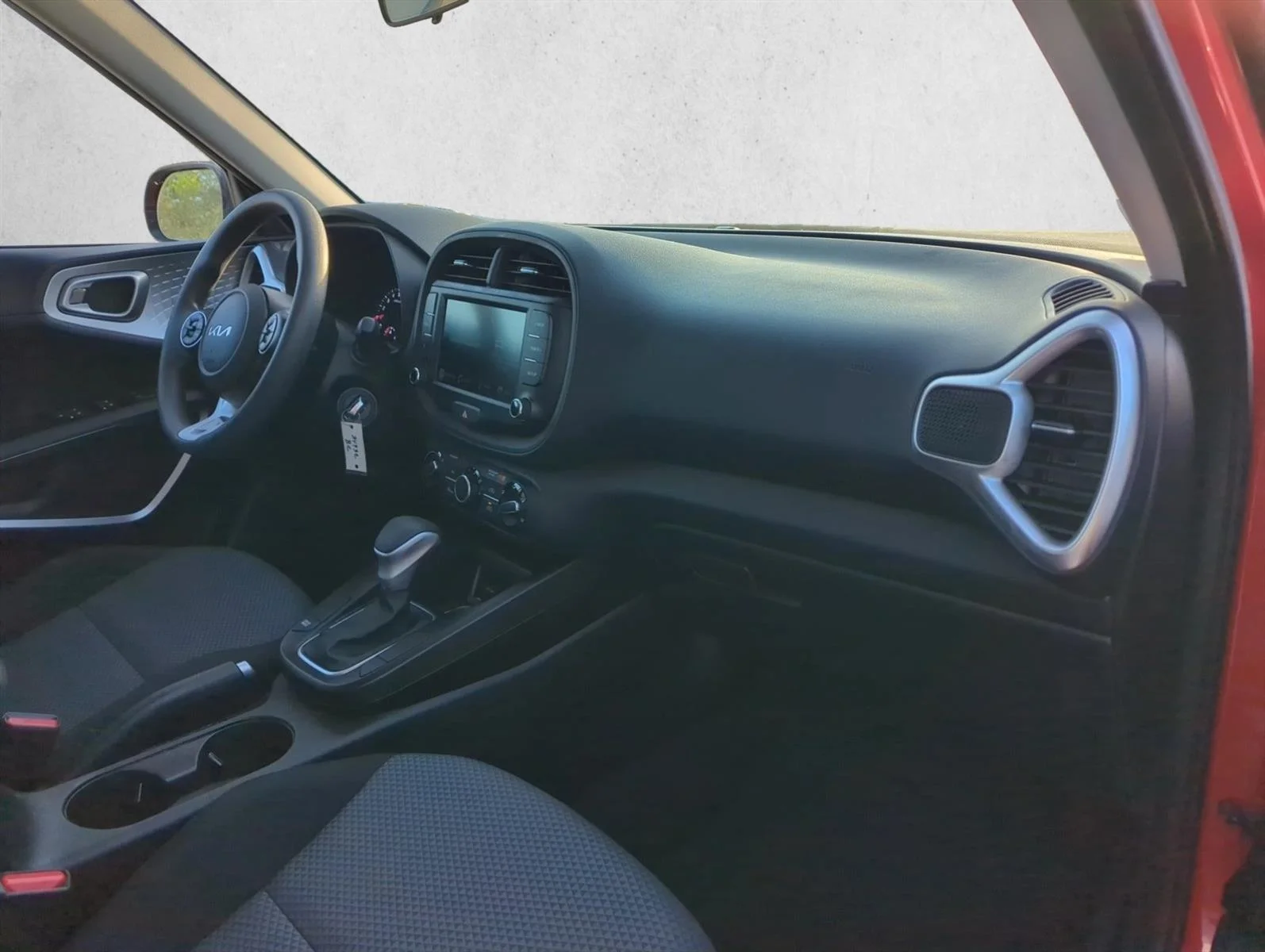 Used 2022 Inferno Red Kia LX image 11