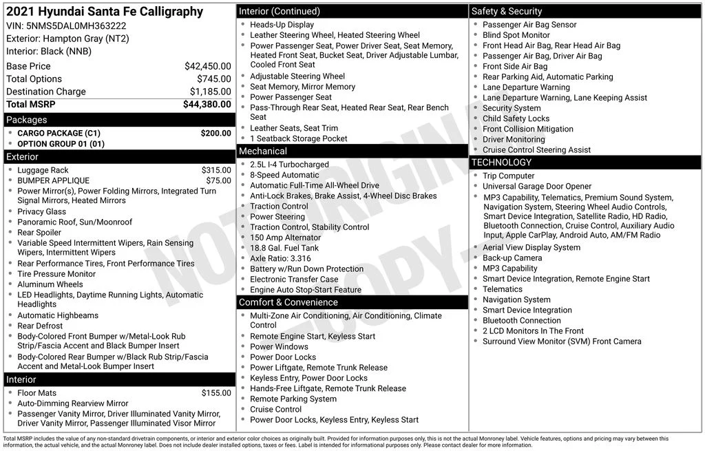 Used 2021 Gray Hyundai Calligraphy image 21