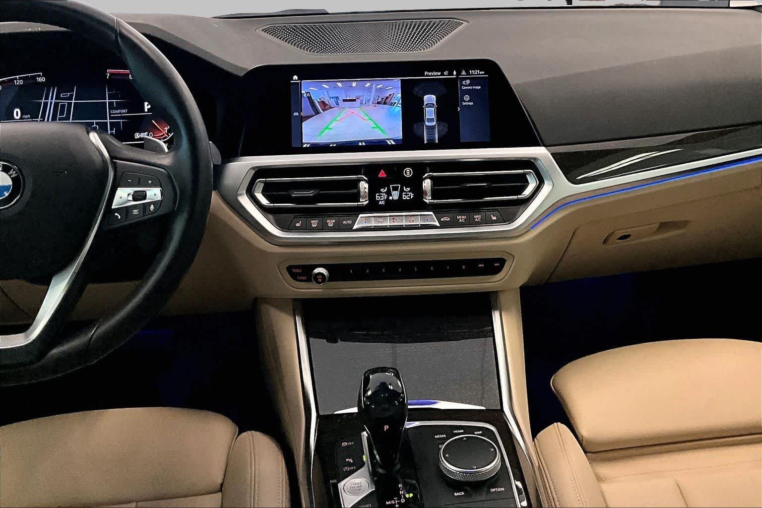 Used 2020 Mediterranean Blue Metallic BMW 330i image 6