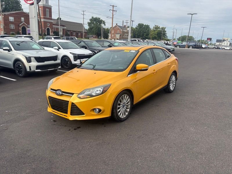 Used 2012 Yellow Ford Titanium image 3