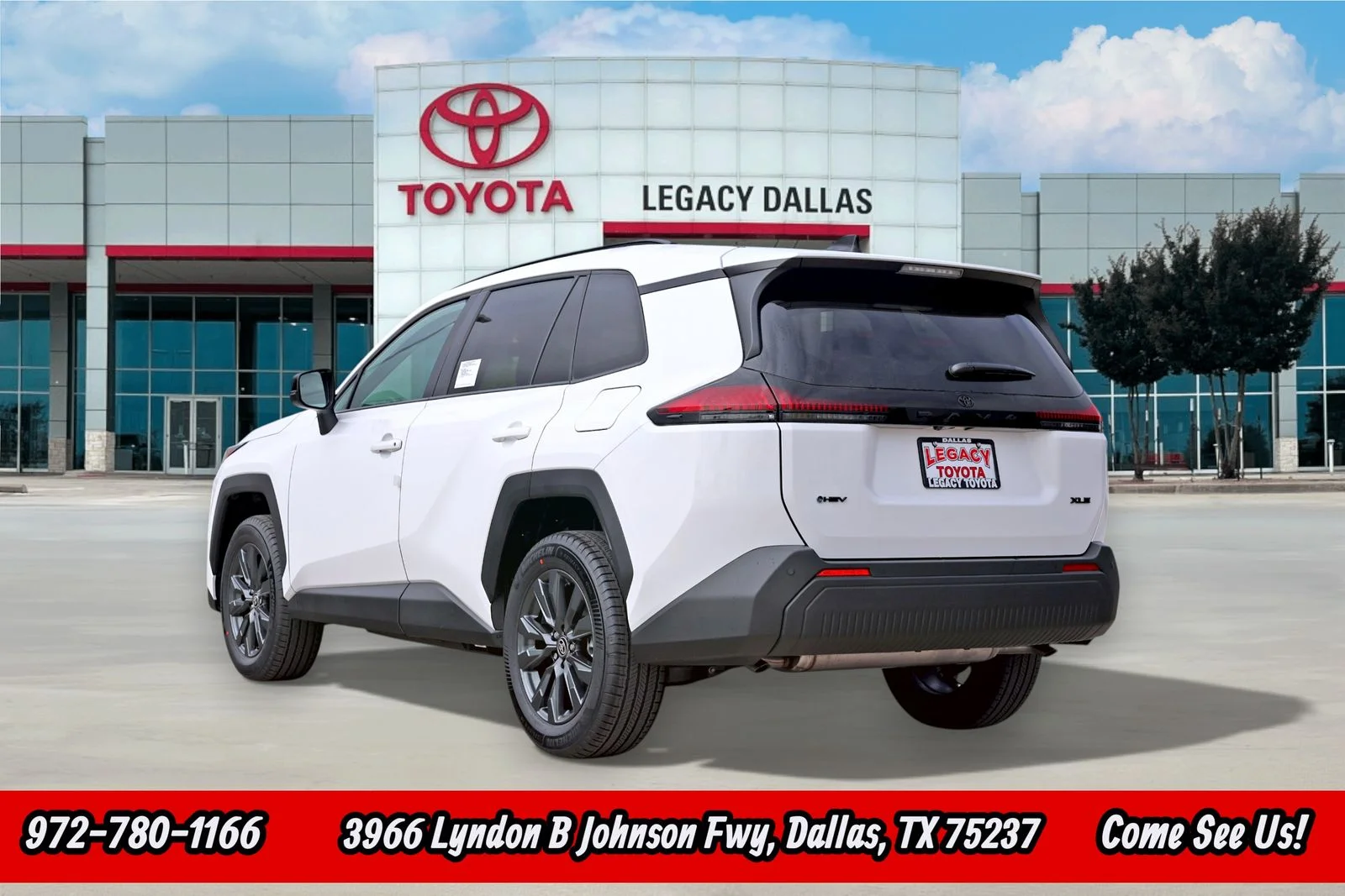 New 2026 White Toyota XLE Premium image 6