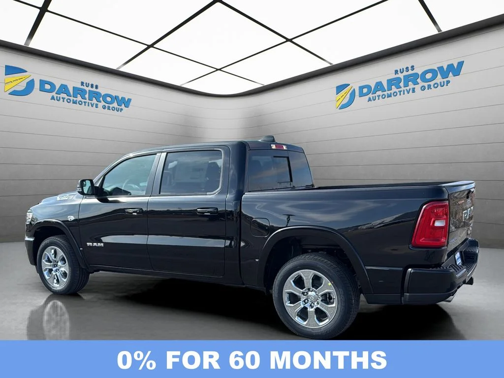 New 2026 Diamond Black Crystal Pearl-Coat Exterior Paint RAM Big Horn/Lone Star image 3