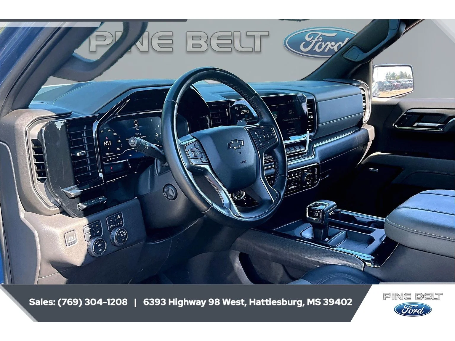 Certified Used 2024 Lakeshore Blue Metallic Chevrolet ZR2 image 13