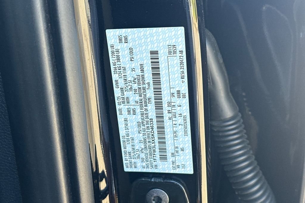 Used 2025 Black Ford XLT image 28