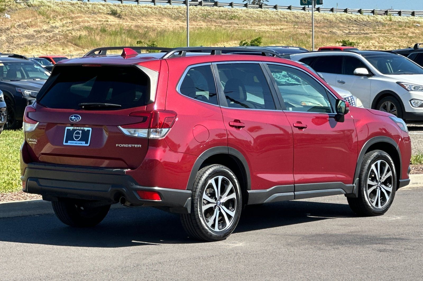 Used 2022 Red Subaru Limited image 3